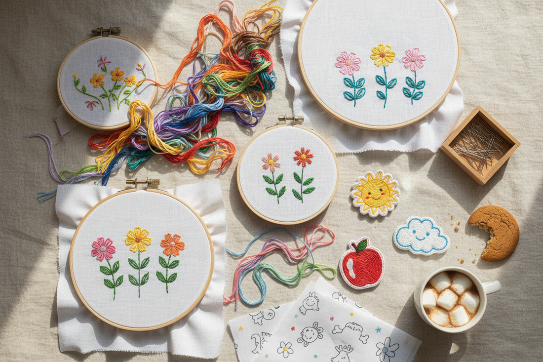 Needlework for Kids: A Beginner's Guide to Stitching, Embroidery & More