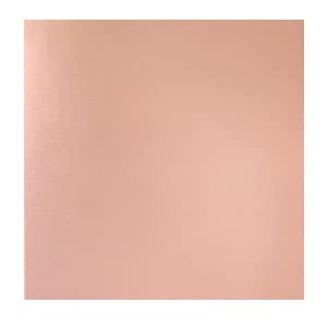 1 Pieces 99.9% Pure Copper Sheet, 8" x 8", 20 Gauge(0.8mm) Thickness, Film Attached Copper Plate, Great for Jewelry, Crafts, modelers
