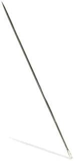MJMP 6" Professional Upholstery Large Eye Long Needle Easy to Thread,Used for Furniture Weaving Leather Hand Sewing. (6")