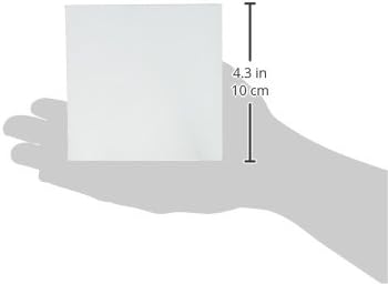 Ampersand Art Supply Wood Gesso Art Painting Panel: Canvas Texture, 3/4 Inch Cradle, 4" x 4"