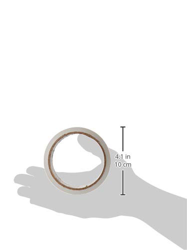 BookGuard 1 Inch Bookbinding Tape, Ideal Library Supplies, Stretchable and Clear Repair Tape - 15 Yard Roll