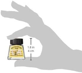 Winsor & Newton Collection Drawing Ink Set, Set of 4, Black, White, Metallic Tones