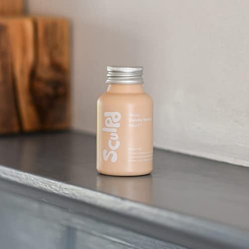 Sculpd Clear Glaze for Air Dry Clay and Acrylic Paint, Create Waterproof Pottery from Home, Gloss Candle Varnish