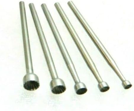 JTS Wire Rounding Bur Set of 6 Sizes Wire Rounder for 22-12 Gauge Wires Swiss Made