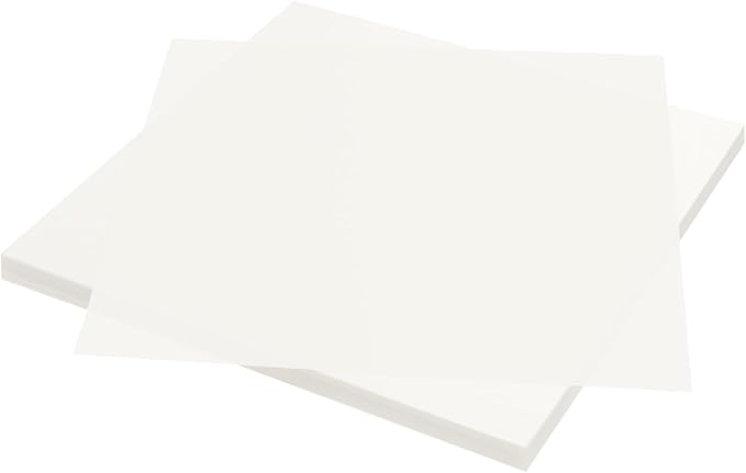 60Pcs 12 x 12 Inch Stencil Sheets, 10mil Blank Plastic Template Sheets for Cutting Machine, Crafts
