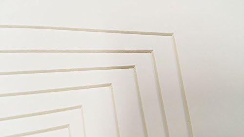 5x7 Mat for 8.5x11 Frame - Precut Mat Board Acid-Free Show Kit with Backing Board, and Clear Bags Marzipan Beige 5x7 Photo Matte For a 8.5x11 Picture Frame Matboard for Framing, Pack of 100 Mats
