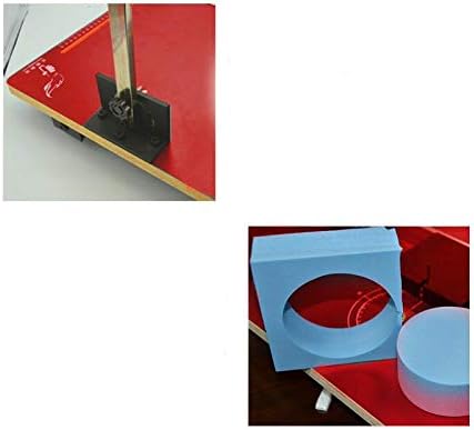 Hot Wire Foam Cutter Tabletop Hot Wire Cutter 22.8x15in Foam Sponge Cutting Machine for Styrofoam Sponge EPE Ribbon KT Board Adjustable Angle and Temperature 110V 36W