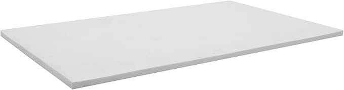 AMZQNART EVA Foam, Cosplay Foam Roll, Size 10mm Thick 39 x 59in (16sqft) Suitable for Large Foam Cosplay Modeling, DIY Projects, Crafts, Ultra High Density 90 kg/m3 White.