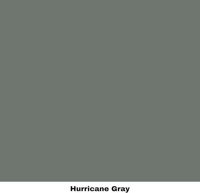 Dixie Belle Paint Company Chalk Finish Furniture Paint - Hurricane Gray (8oz) - Matte Medium Gray Chic Chalk Mineral DIY Furniture Paint