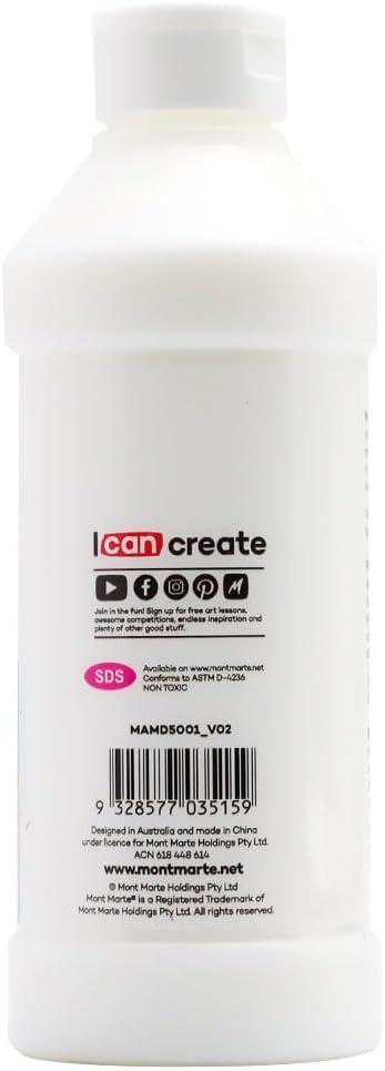Mont Marte Premium Acrylic Flow Medium 16.9oz (500ml)