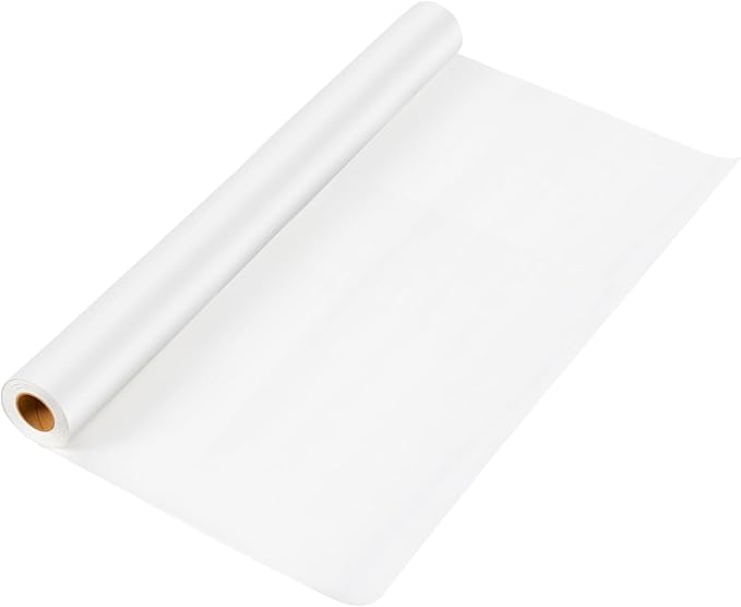 Tracing Paper Roll 24 Inch x 30 Yards White Pattern Paper Translucent Trace Paper for Sewing Drawing Sketching