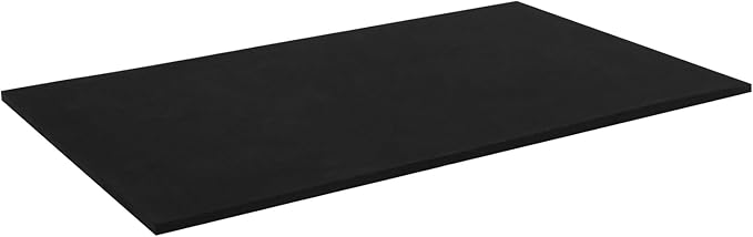 AMZQNART EVA Foam 2mm, Cosplay Foam Roll 16 x 59in (6.5sqft) Black, Suitable for Large Foam Cosplay Modeling, DIY Projects, Crafts, Ultra High Density 90 kg/m3.