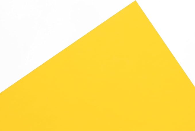 Accent Design Paper Accents Stash Builder Cardstock 8.5" x 11" Daffodil, 65lb colored cardstock paper for card making, scrapbooking, printing, quilling and crafts, 25 piece pack