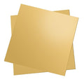 2 Pcs Brass Sheet, 6" x 6", 20 Gauge(0.8mm) Thickness, No Scratches, Film Attached Brass Plates