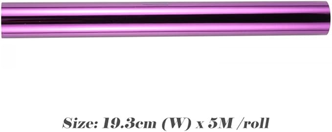 Foil Paper for Crafts Rolls 5Meters Toner Reactive Foil Roll for Scrapbooking Crafting Cardstock Decor Hot Stamping Holographic Heat Transfer DIY Crafts Accessories Foil by Laser Printer and Laminator
