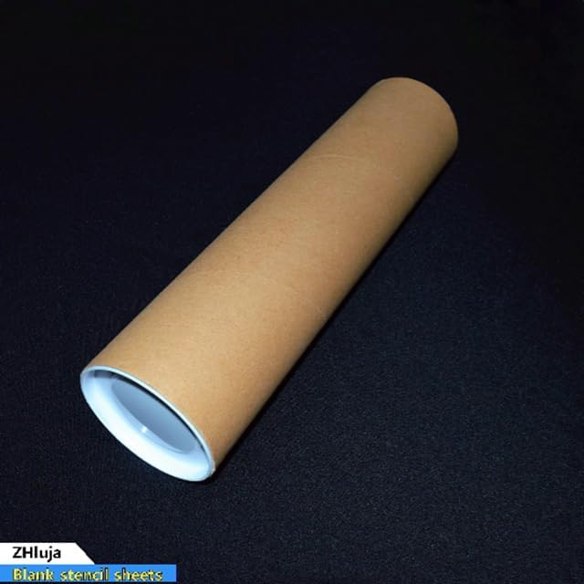 Mylar Blank Stencil Sheet for Stencil Cutting,Craft Translucent 12 x 24 inch 10 Sheets 7.5 mil Acetate Template Material (10 Sheets, 7.5mil)