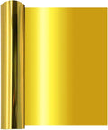 Tvinyl Warehouse Gold HTV Foil Heat Transfer Vinyl Roll 12" x 6FT for T-Shirt, Compatible with All Cutters