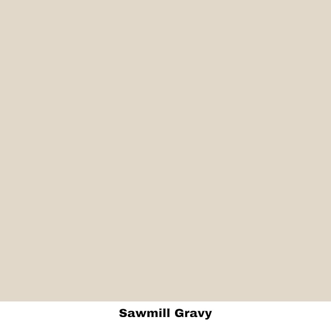 Dixie Belle Paint Company Chalk Finish Furniture Paint - Sawmill Gravy (4oz) - Matte Smooth Beige Chic Chalk Mineral DIY Furniture Paint