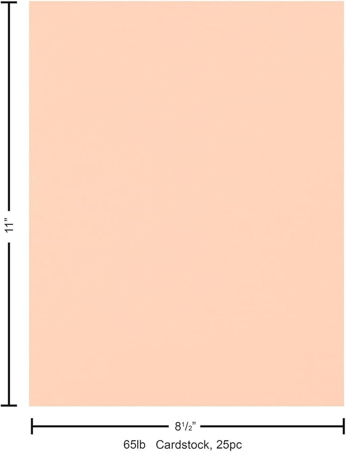 PA Paper Accents Stash Builder Textured Cardstock 8.5" x 11" Textured Berry Smoothie, 65lb colored cardstock paper for card making, scrapbooking, printing, quilling and crafts, 25 piece pack