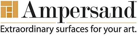 Ampersand Art Supply Unprimed Basswood Artist Panel, 7/8" Cradled Profile, 12"x16"