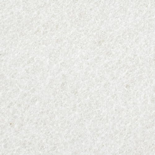White Buffing and Polishing Pad with Hook and Loop Back | Apply Hard Wax Oils and Stain (20, 3 inch)