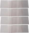 aoG Mahjong Card Holder for Mah Jongg Hands and Rules, Non Glare, PVC Plastic, Soft, Durable, 2025 (Standard 4 pcs)
