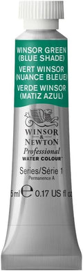 Winsor & Newton Professional Water Colour Paint, 0.17-oz Tube, Winsor Green Blue Shade
