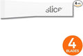 Slice 10534 Chisel Blade, Finger-Friendly Edge, Safer Choice, Never Rusts, Lasts 11x Longer Than Metal, Precision Scraping, Scratchboard Art, Sculpting