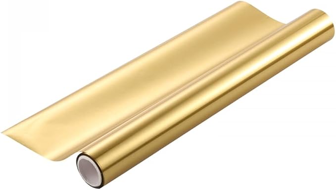 Transfer Foil Paper Bundle for Foil Quill/Heat Foil Pen/Hot Foil Stamping Machine,7.6inchx16.4ft Heat Transfer Foil Roll,5 Assorted Colors Hot Foil Roll Transfer Foil Roll for Craft Card Making