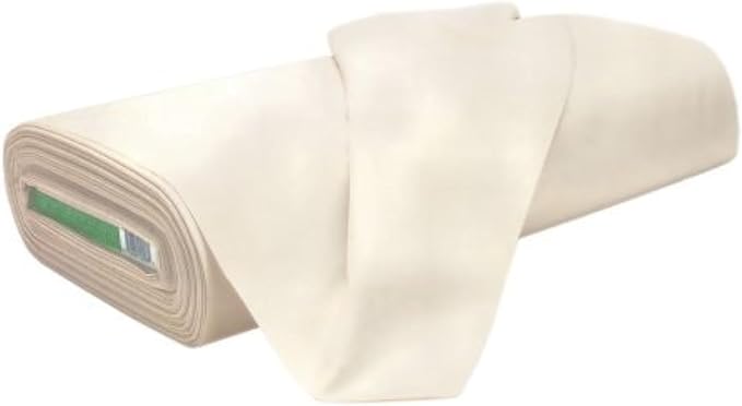 AK TRADING CO. Muslin Fabric/Textile Unbleached - Draping Fabric - Natural 2 Yards Medium Weight - 100% Cotton (63in. Wide)