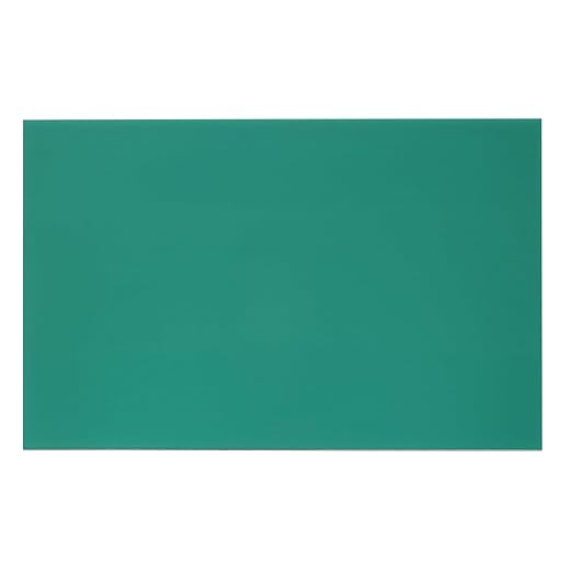 PATIKIL 8x12 Inch Anodized Aluminum Sheet Metal, 1Pcs Laser Plates Engraving Blanks 0.5MM Thin Rectangle for Crafting DIY House Laser Engraving, Green