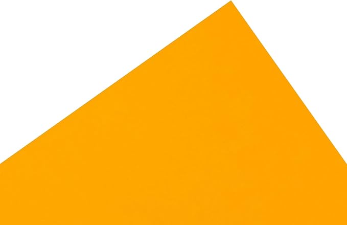 PA Paper Accents Stash Builder Cardstock 8.5" x 11" School Bus Yellow, 65lb Colored cardstock Paper for Card Making, Scrapbooking, Printing, Quilling and Crafts, 25 Piece Pack