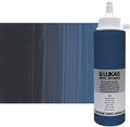 LUKAS CRYL Studio Artists Paint High Pigment Concentration Paint - 250 ml Bottle - Prussian Blue