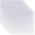 30 Pack 4 Mil Blank Stencil Sheets, 12 x 12inch Clear Mylar Blank Stencils, Reusable Template Material for Make Your Own Stencil