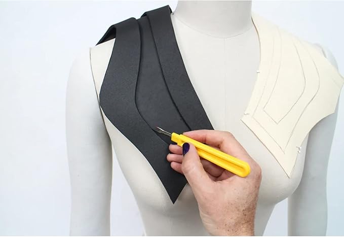 Labzhang White EVA Foam Cosplay, 1 Piece of 4mm Craft Foam,Cosplay Foam, 14" x 39" Ultra-high Density 80 kg/m3 EVA Foam Sheets