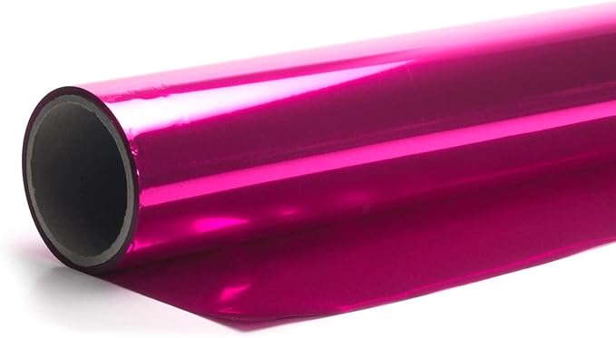 Anderson's Pink Shiny Metallic PVC Roll: 47" x 100' Flame-Resistant Event Decor for Weddings, Parties, Photo Booths, Gift Wrap, Table Covers, Backdrops, Crafts & Holiday Decorations