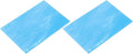 MECCANIXITY 2 Pcs Stained Glass Sheet Mosaic Tile 7.9 Inch x 5.9 Inch Pale Blue Stained Glass Sheets for Crafts DIY Art Project