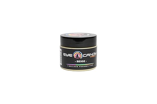 Eye Candy Beige Resin Pigment Paste Beige (2 oz/RAL 1001) | Epoxy Resin Art Paste | Highly Pigmented | Resin Art | Woodworking