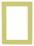 8x10 Mat for 6x8 Photo - Precut Pistachio Green Picture Matboard for Frames Measuring 8 x 10 Inches - Bevel Cut Matte to Display Art 6 x 8 Inches - Acid Free ONE MAT with Backing Board & Clear Bag