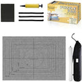 Puzzle Saver with Lid 1000 1500 Pieces Puzzles Board Storage Cover Transport Pump Glue Portable Felt Inflatable Stick Organizer Pad Tabletop Frame Travel Carrier Kit Table Top Rug Keep Cat Away from