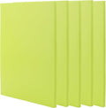 5 PCS Green A4 Rubber Carving Blocks, 8.3 x 11.8 Inch Large Stamp Block, Soft Rubber Stamping for Printmaking, Linoleum for Engraving Crafts