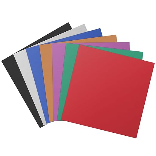 Anodized Aluminum Sheet Metal 12 x 1/32 Inch Red Plates Engraving Blanks for Laser Engraving, 0.8MM Thin Decorative Sheets Crafting, House Decoration