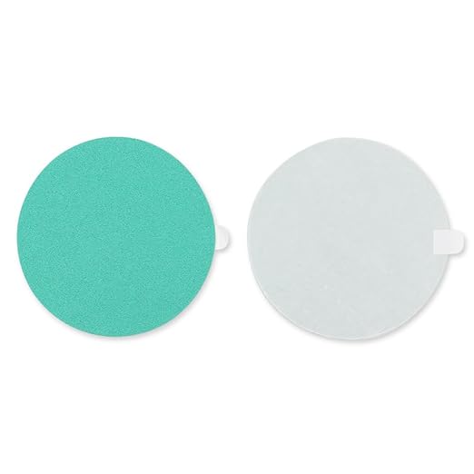 BHA 5” Green Film PSA Self Adhesive Sanding Discs - 50 Pack - Wet/Dry, Sticky Back, Premium Aluminum Oxide for Long-Lasting, Low-Dust & Load Resistant Sanding and Surface Finishing - 2000 Grits
