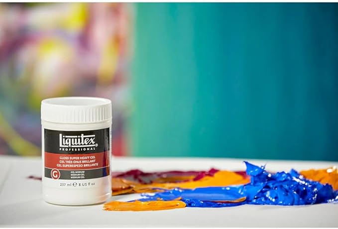Liquitex Professional Gloss Super Heavy Gel Medium, 473ml (16-oz)