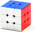 Magnetic Speed Cube 3x3 Stickerless - Professional Competition Cube with 24 Strong Magnets | 55°/35° Corner Cutting | Smooth & Fast for Adults & Kids for Speedcubers (No Logo)