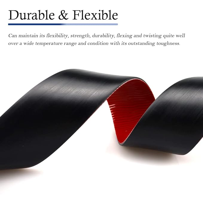 Neoprene Rubber Strips Self Adhesive Solid Rubber Sheets, Rolls & Strips for DIY Gaskets Crafts Pads Seals Warehouse Flooring Neoprene Sheet with Adhesive Backing (3" Wide x 1/8" Thick x 40' Long)