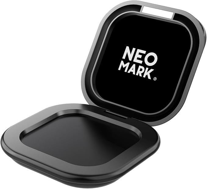 Premium Fingerprint Ink Pad, Thumbprint Ink Pad, Quick-Drying and AP-Certified, for Office Notary Supplies Identification Security ID Fingerprint Cards Law Enforcement (Black, 1 Pc)