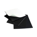 4 Pieces Neoprene Rubber Pads with Adhesive Backing 1/8 in Thick x 6 in x 6 in, Anti Vibration Pads, Rubber Block for Anti-Slip, Shock Absorption, Protection