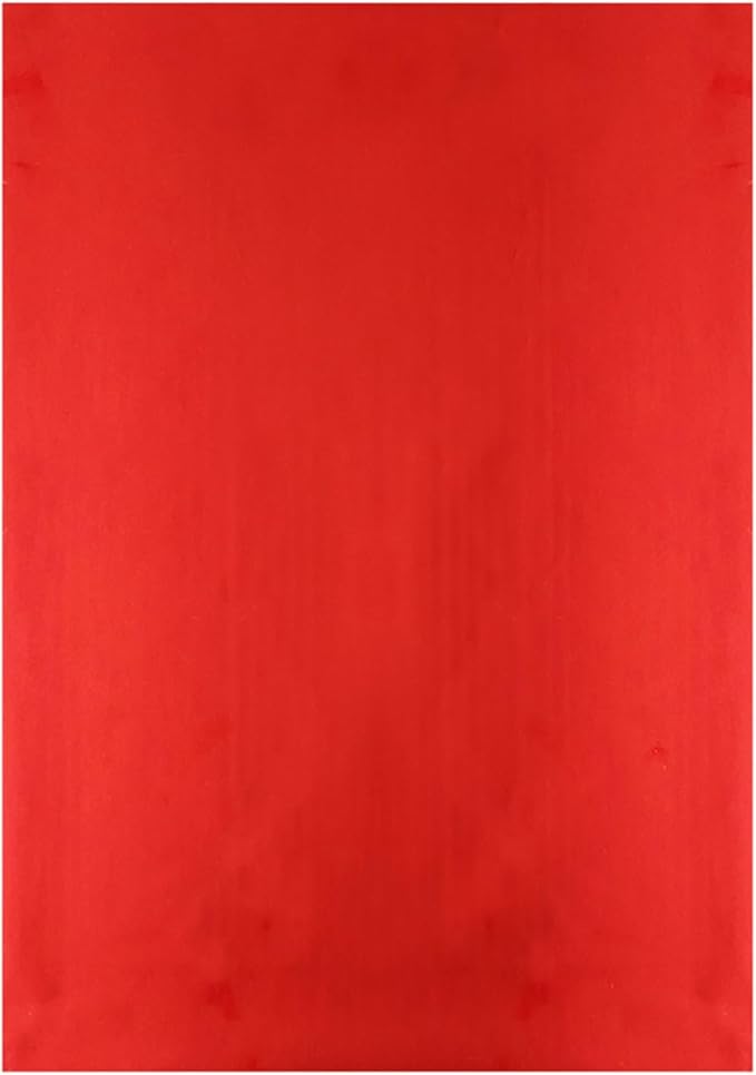 Briartw 20x29cm Hot Foil Paper 50 Sheets Pack Toner Reactive Foil Hot Stamping Foil Paper by Laser Printer and Laminator for Scrapbooking Craft Cardmaking DIY Album (Red, 50 Sheets)