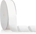 1.5" X 20 Yards White Velvet Ribbon for Christmas Tree Wreath Decoration Handmade Crafts Ornaments Gift Wrapping & Bow Making
